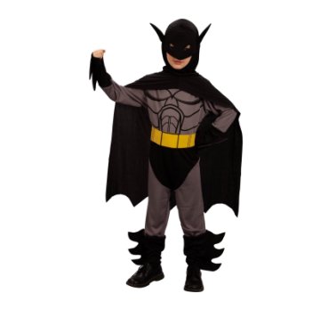 denevérember, Batman gyerek farsangi jelmez 120-130 méret -088761