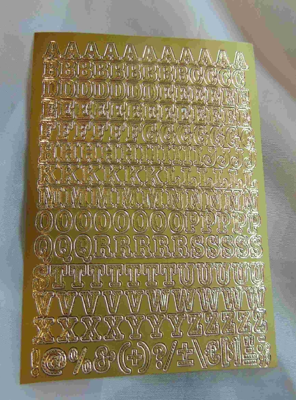 Kontúrmatrica, dekormatrica 30. (arany)